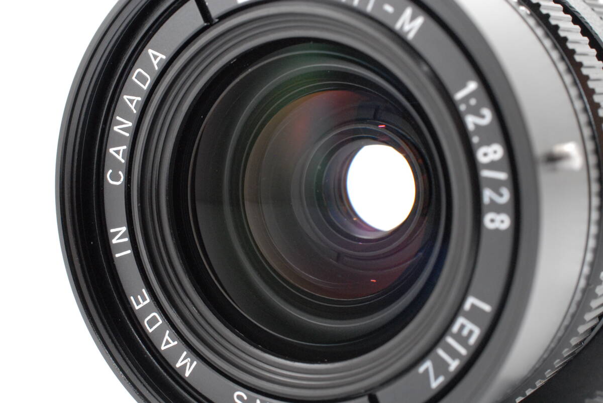 [Good product, guaranteed, operation confirmed] Leica ELMARIT Leitz Canada 28mm f/2.8 Ver.2 2nd Wide Lens Elmarit Lights Canada Wide Angle Lens #Q8748 [b1181278815]