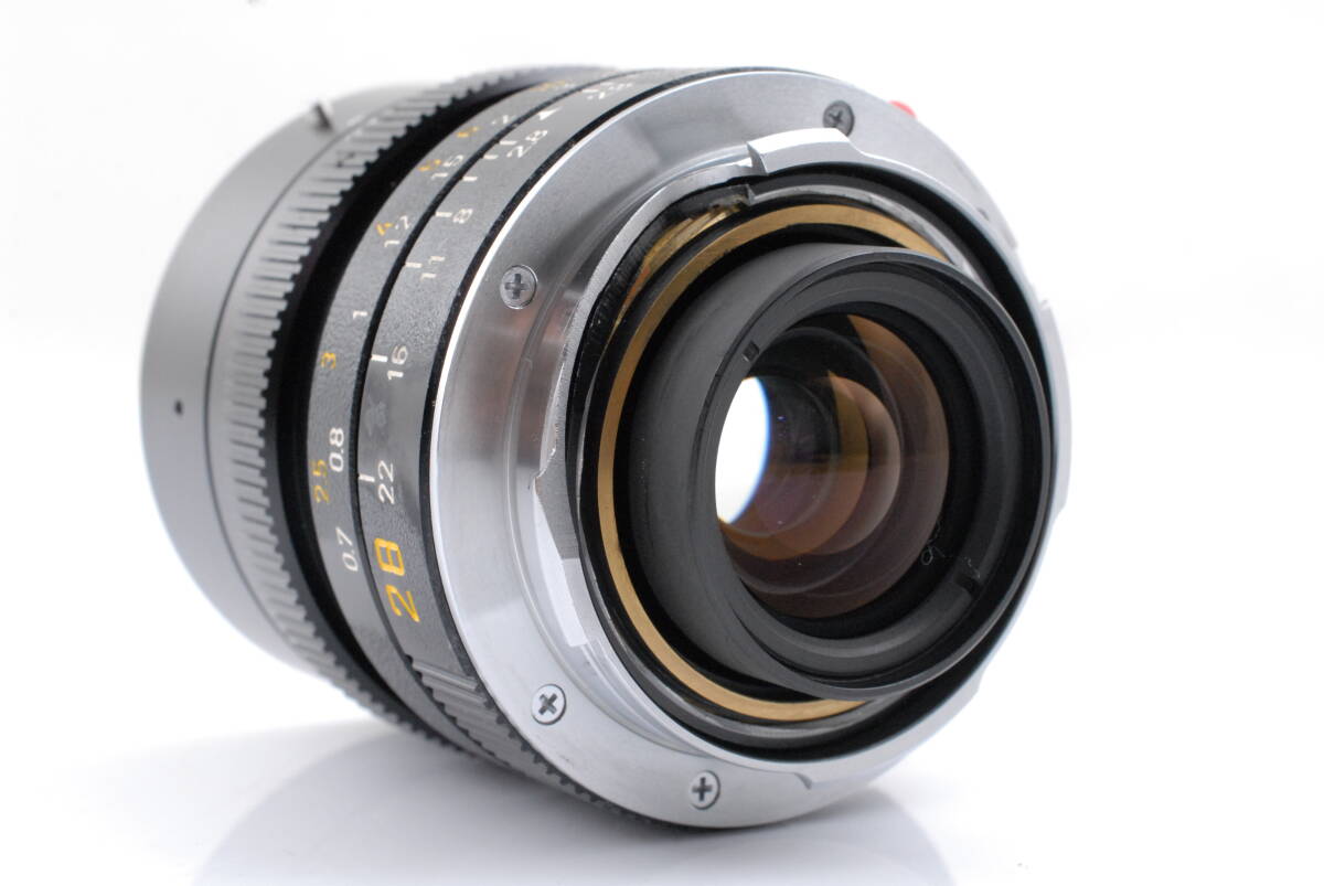 [Good product, guaranteed, operation confirmed] Leica ELMARIT Leitz Canada 28mm f/2.8 Ver.2 2nd Wide Lens Elmarit Lights Canada Wide Angle Lens #Q8748 [b1181278815]