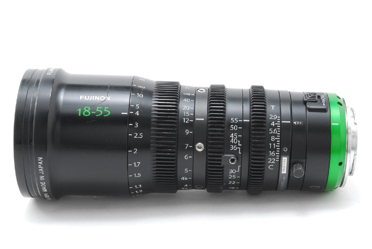 Fujifilm FUJINON 18-55mm T2.9 Cine Zoom Lens Sony E-mount [k1194696296]