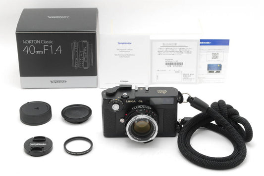 Leica CL Voigtlander Nokton 40mm F1.4 MC VM Camera Lens [1211389276]