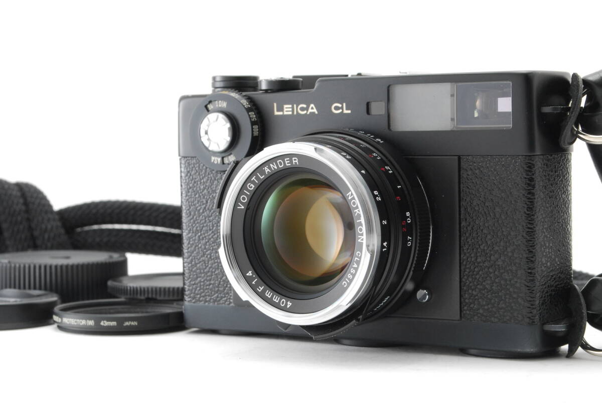 Leica CL Voigtlander Nokton 40mm F1.4 MC VM Camera Lens [1211389276]