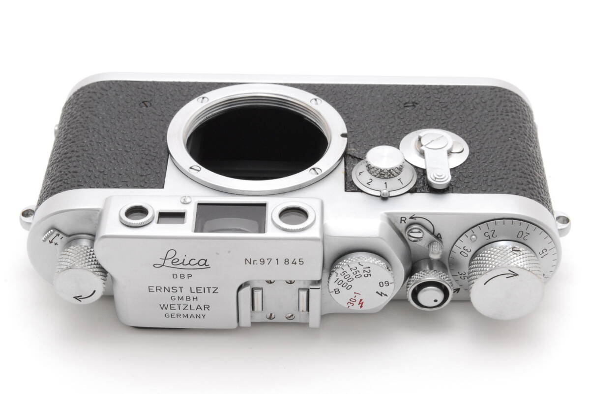 Leica IIIg 35mm Silver Rangefinder Film Camera [s1212226963]