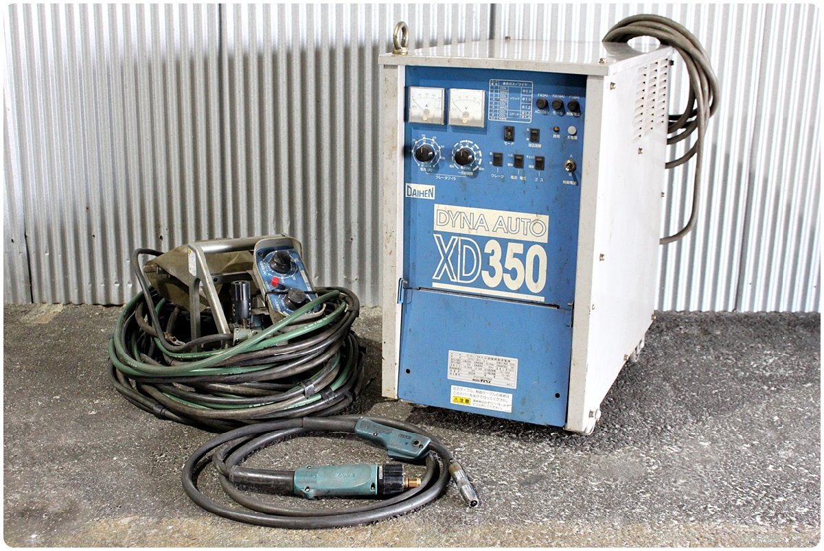 DAIHEN DYNA AUTO CPXD-350 Welding Machine CM-2302 Torch [l1213005728]