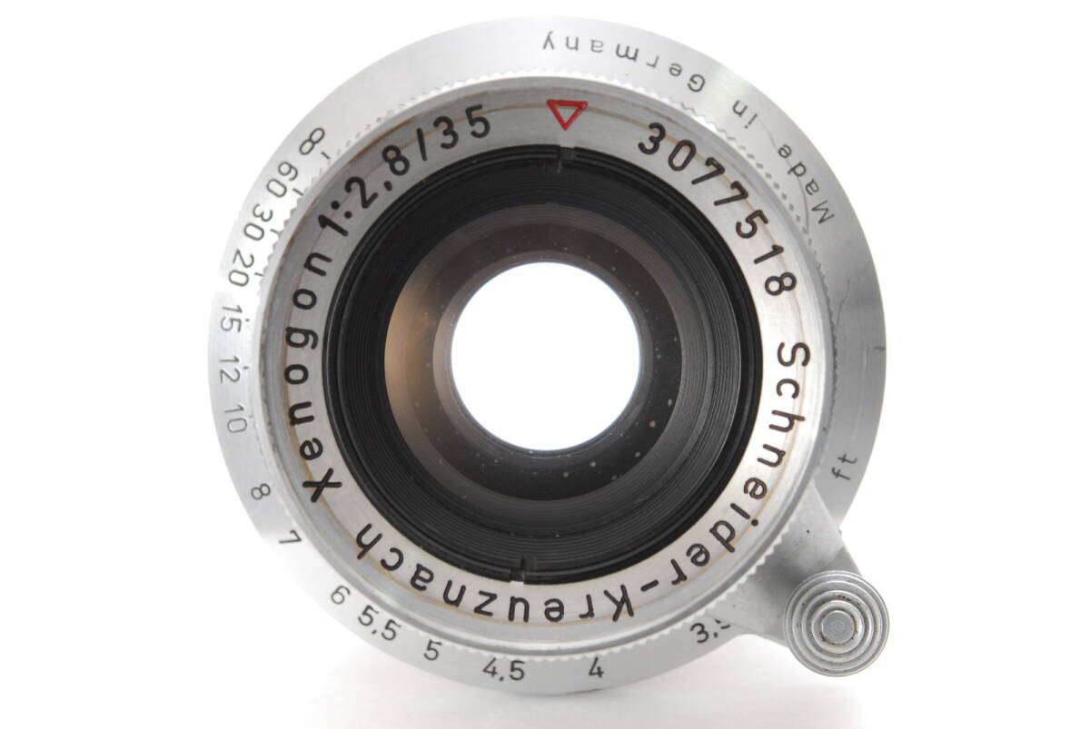 Schneider Kreuznach Xenogon 35mm F/2.8 Silver Lens L39 Mount for Leica [g1213962097]