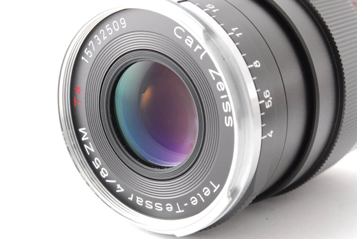 Carl Zeiss Tele-Tessar T* 85mm F4 ZM Manual Focus Lens for Leica M [d1214983832]