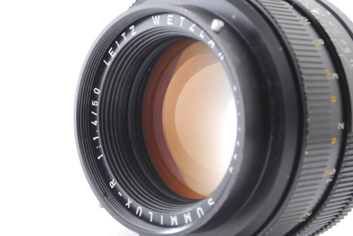 Leica Leitz Summilux-R 50mm f/1.4 Manual Focus Lens R Mount [x1214989465]