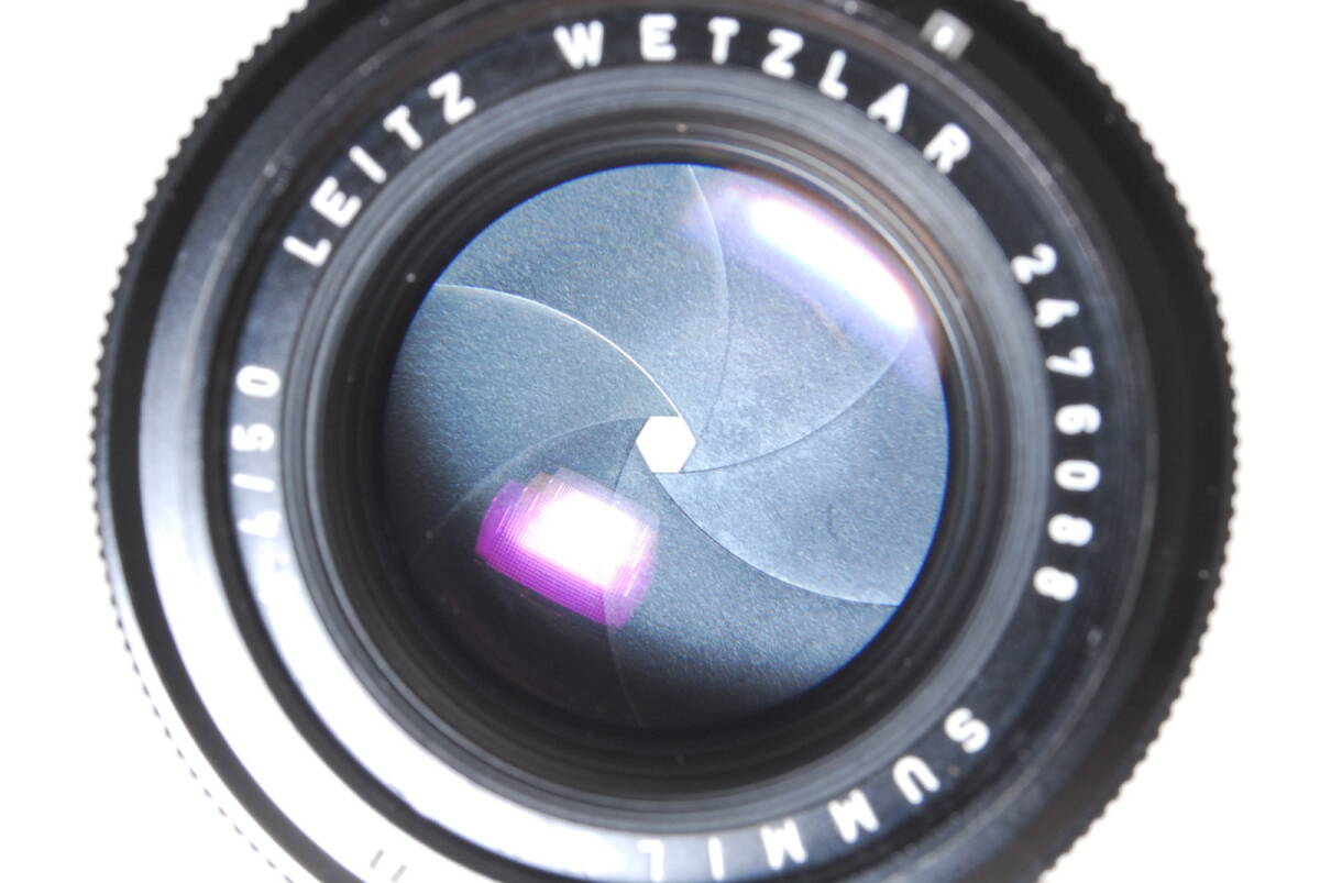 Leica Leitz Summilux-R 50mm f/1.4 Manual Focus Lens R Mount [x1214989465]