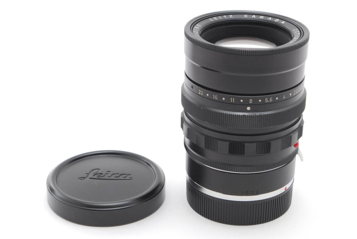 Leica Summicron 90mm f2 Lens Visoflex Compatible + 16462 14167 M Adapter Set [q1215010651]