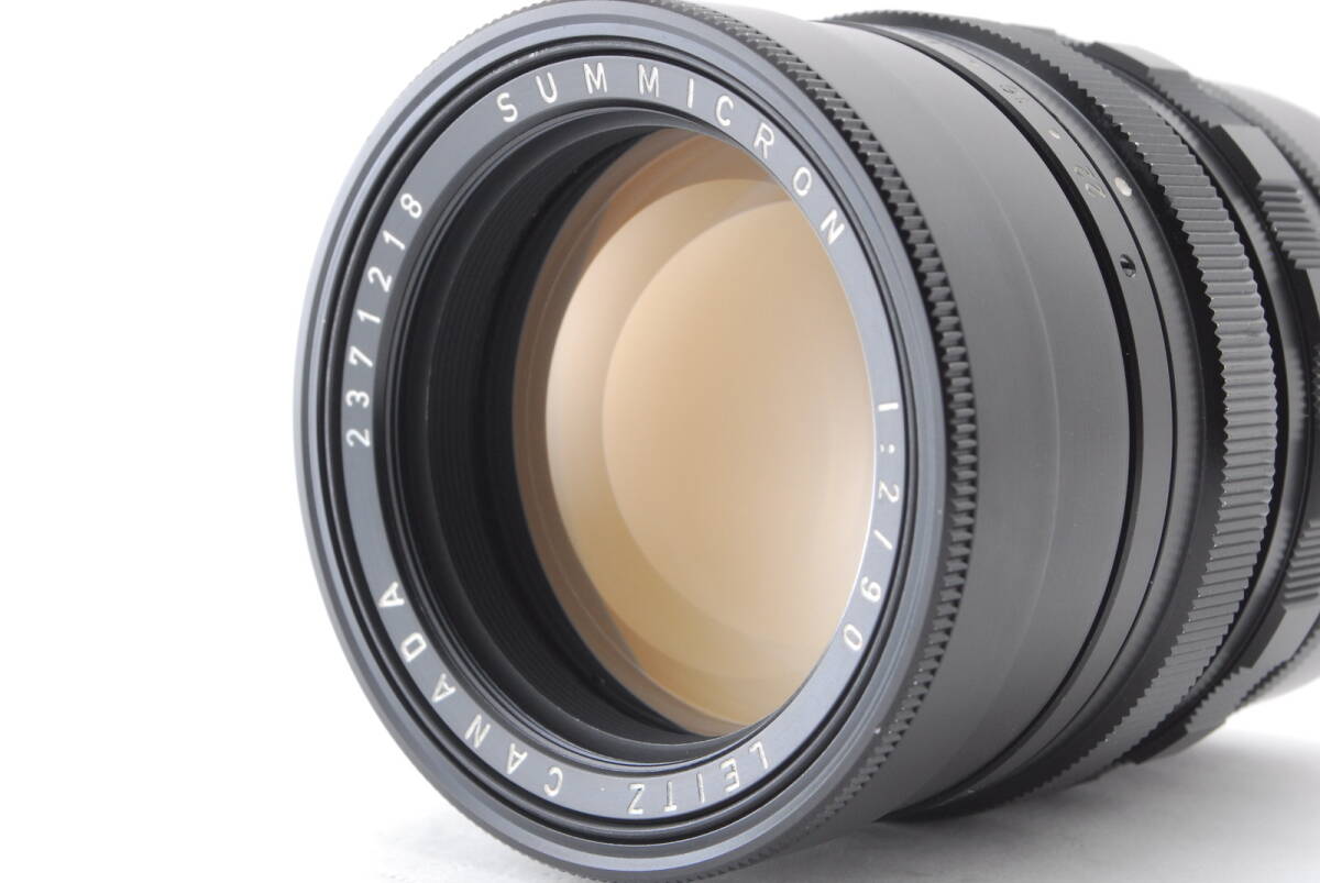 Leica Summicron 90mm f2 Lens Visoflex Compatible + 16462 14167 M Adapter Set [q1215010651]
