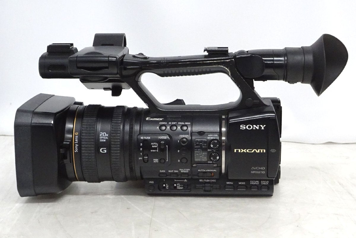SONY HXR-NX5J NXCAM Camcorder with HourMeter 210×10H [q1227726959]