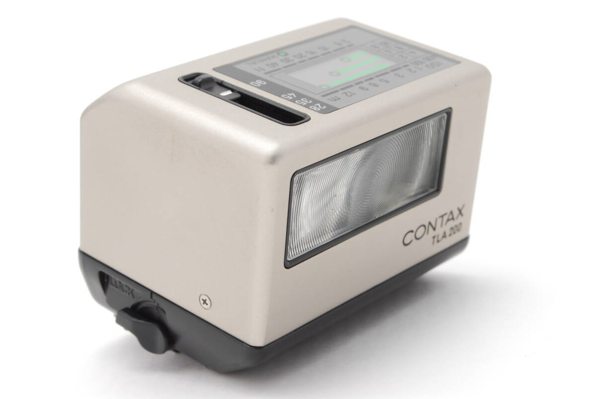 Contax TLA200 Silver Shoe Mount Flash for G1 G2 [e1238102440]