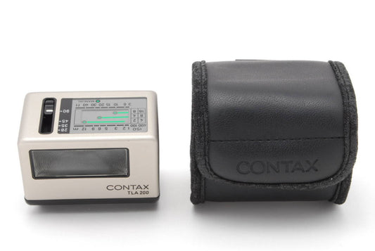 Contax TLA200 Silver Shoe Mount Flash for G1 G2 [e1238102440]