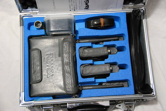 Ramsa WX-RJ800 WX-TB840 Wireless Transmitter Receiver 2 Units with Microphone and Case [l1248667309]
