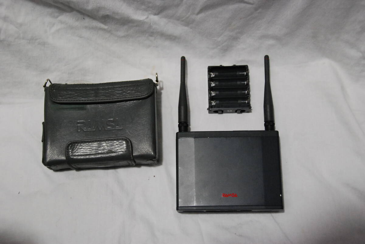 Ramsa WX-RJ800 WX-TB840 Wireless Transmitter Receiver 2 Units with Microphone and Case [l1248667309]