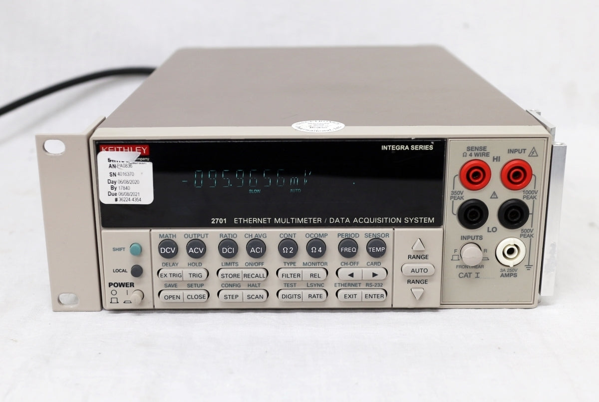 Keithley 2701 Ethernet Multimeter 42CH [t810194156]