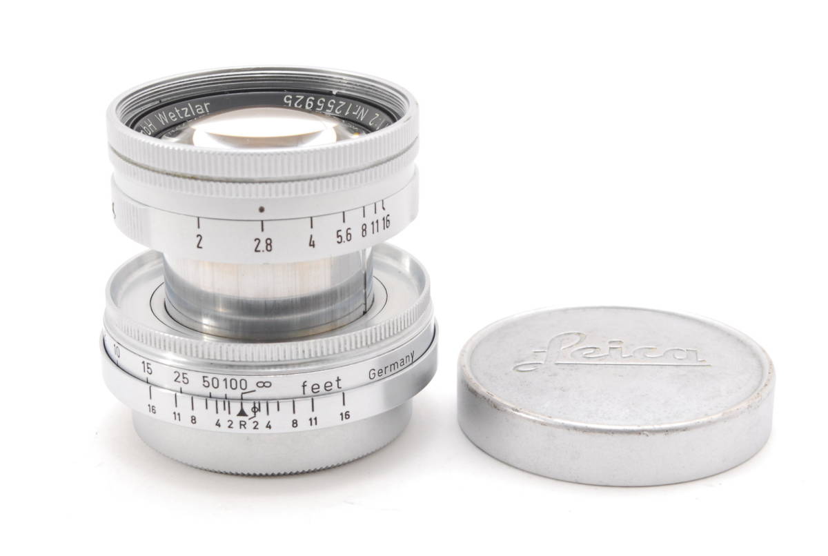 LEICA Summicron L 50mm F2 Retractable Collector Item 4203 [f1123958505]