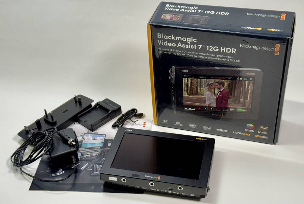 Blackmagic Video Assist 7 inch 12G HDR Monitor Recorder [u1246887279]