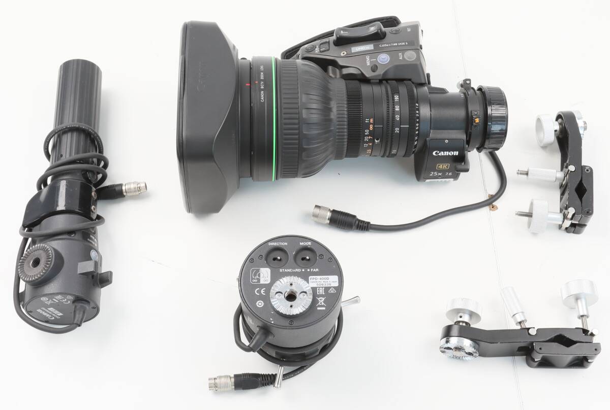 Canon CJ25ex7.6 IASE 2/3 4K Broadcast Portable Lens with Remote [c1240823037]