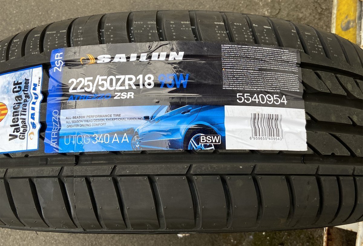 SALE item New tire wheel set Hiace Regius Ace 200 series 18 inch BD12 special tire 225/50R18 [h1186479898]