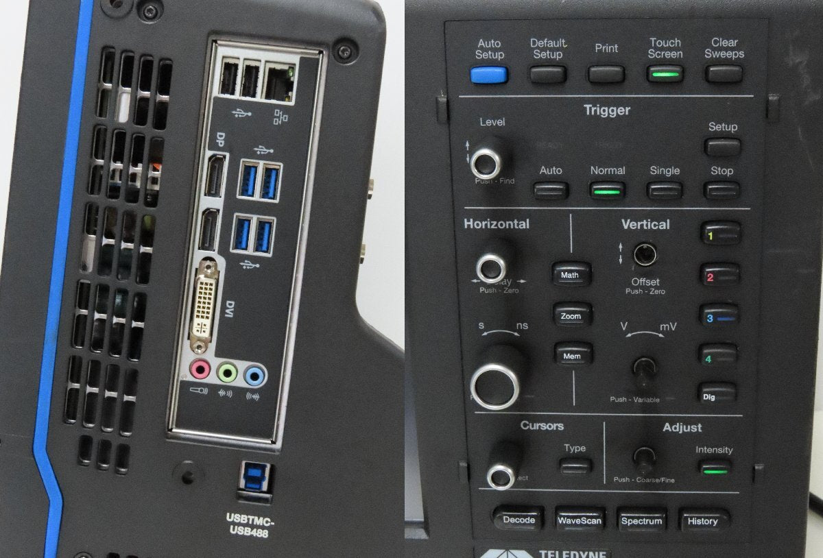 Teledyne LeCroy WaveRunner 8104 Oscilloscope Touchscreen Display [t1225492392]