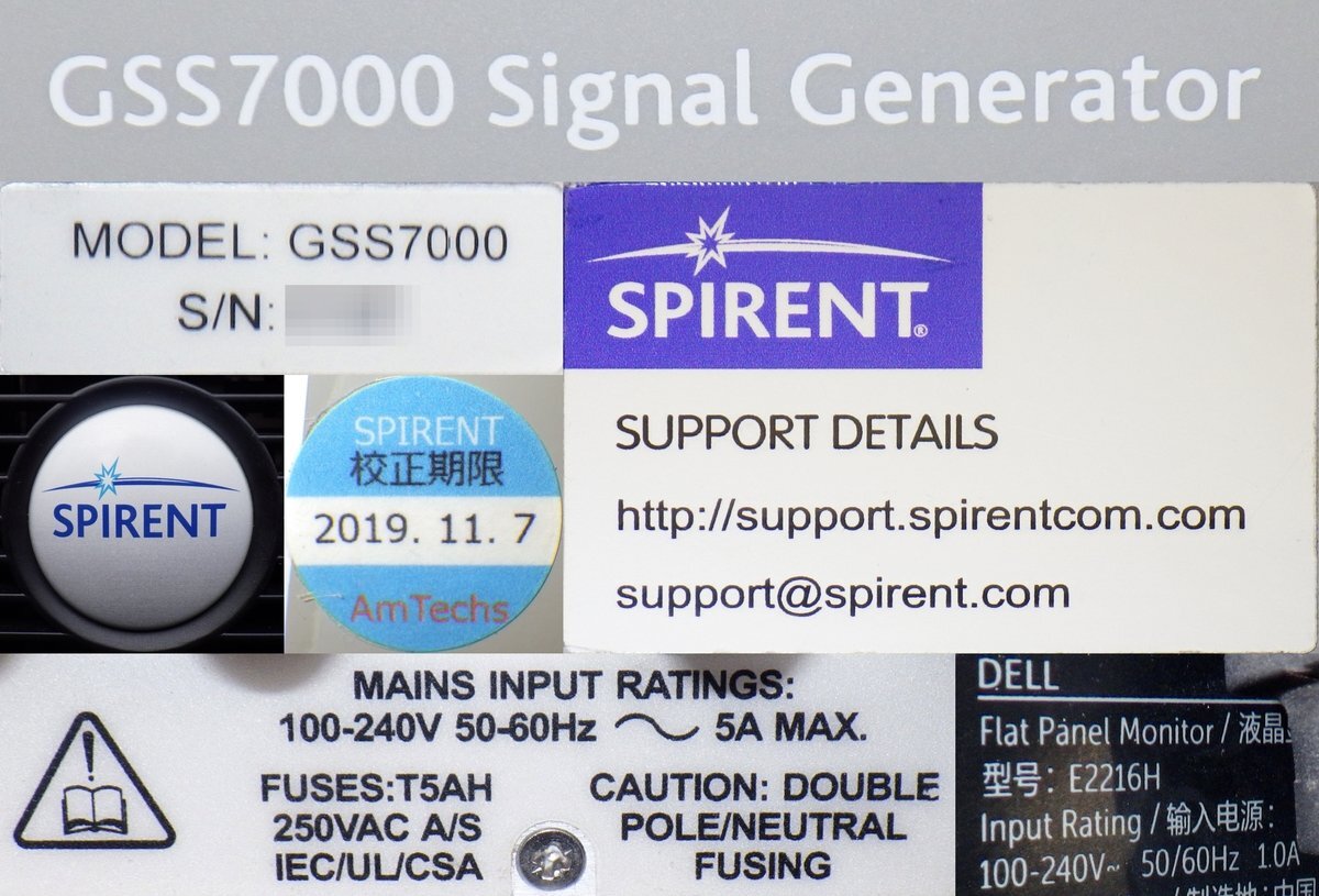 Spirent GSS7000 Multi-Band GNSS Simulator GPS Galileo [t1243164966]