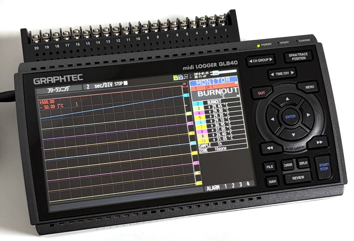 GRAPHTEC GL840-M Data Logger [m1240717724]