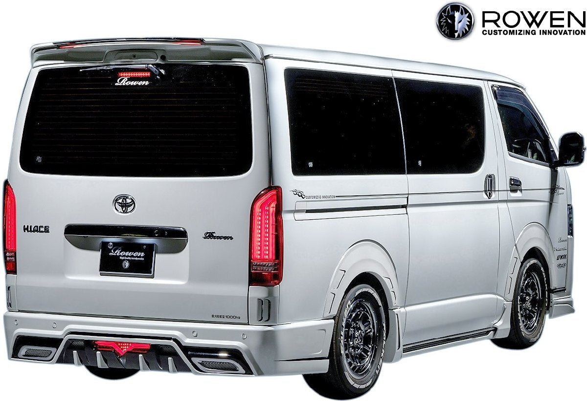 [M’s] 200 Hiace Type 7 Narrow (2022.4-) ROWEN Electronics Roof Spoiler Type-3 Aero Parts 1T019R20 [f1196098322]