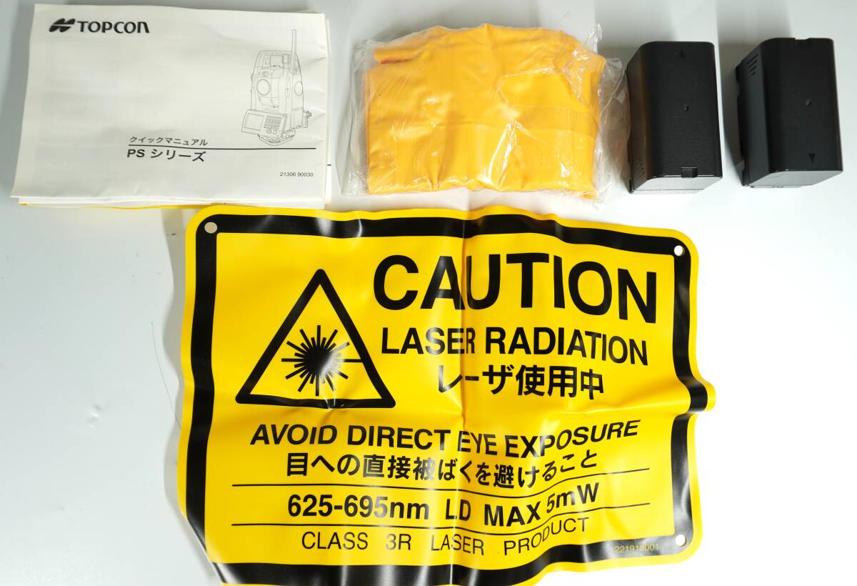 Topcon PS-105A Total Station Surveying Instrument with Case [j1241171937]