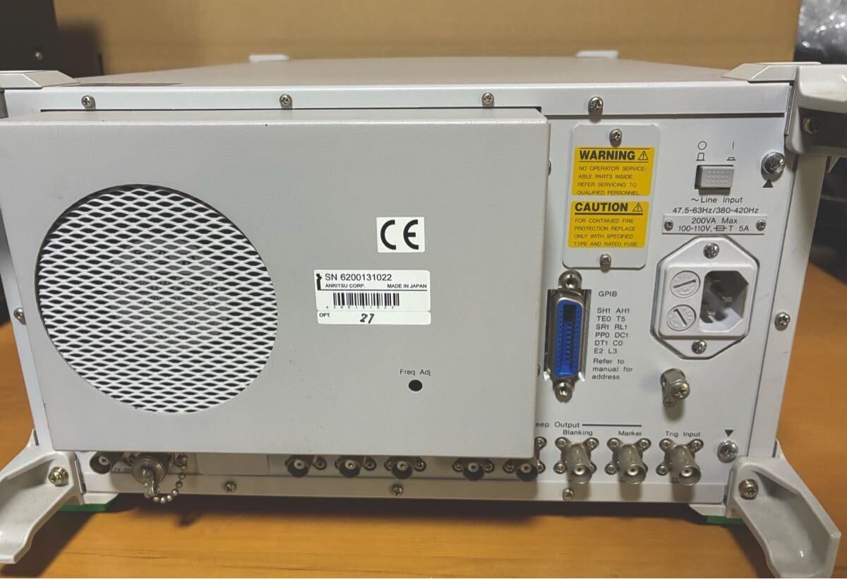 Anritsu MG3642A Synthesized Signal Generator 125kHz-2080MHz [k1238842729]