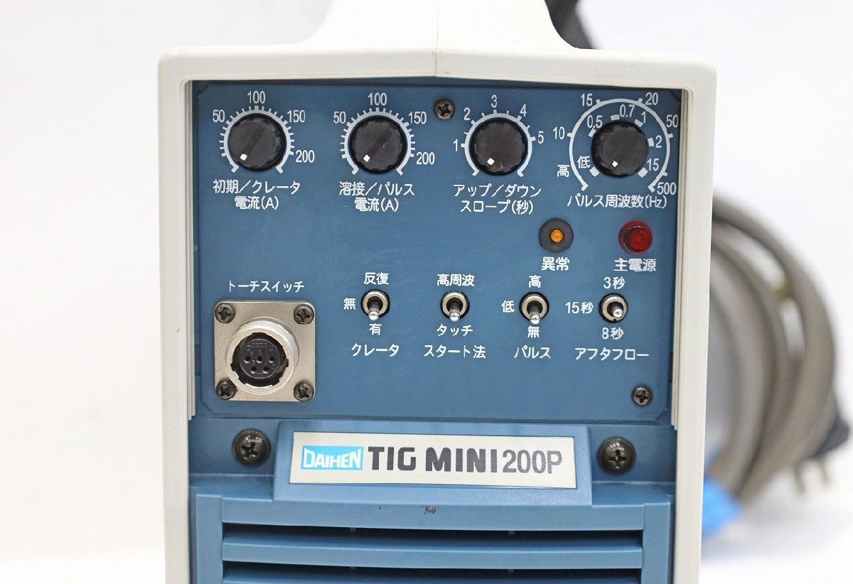 Daihen VRTPM-201(S-1) TIG Welder 200V 50Hz/60Hz [g1248204887]