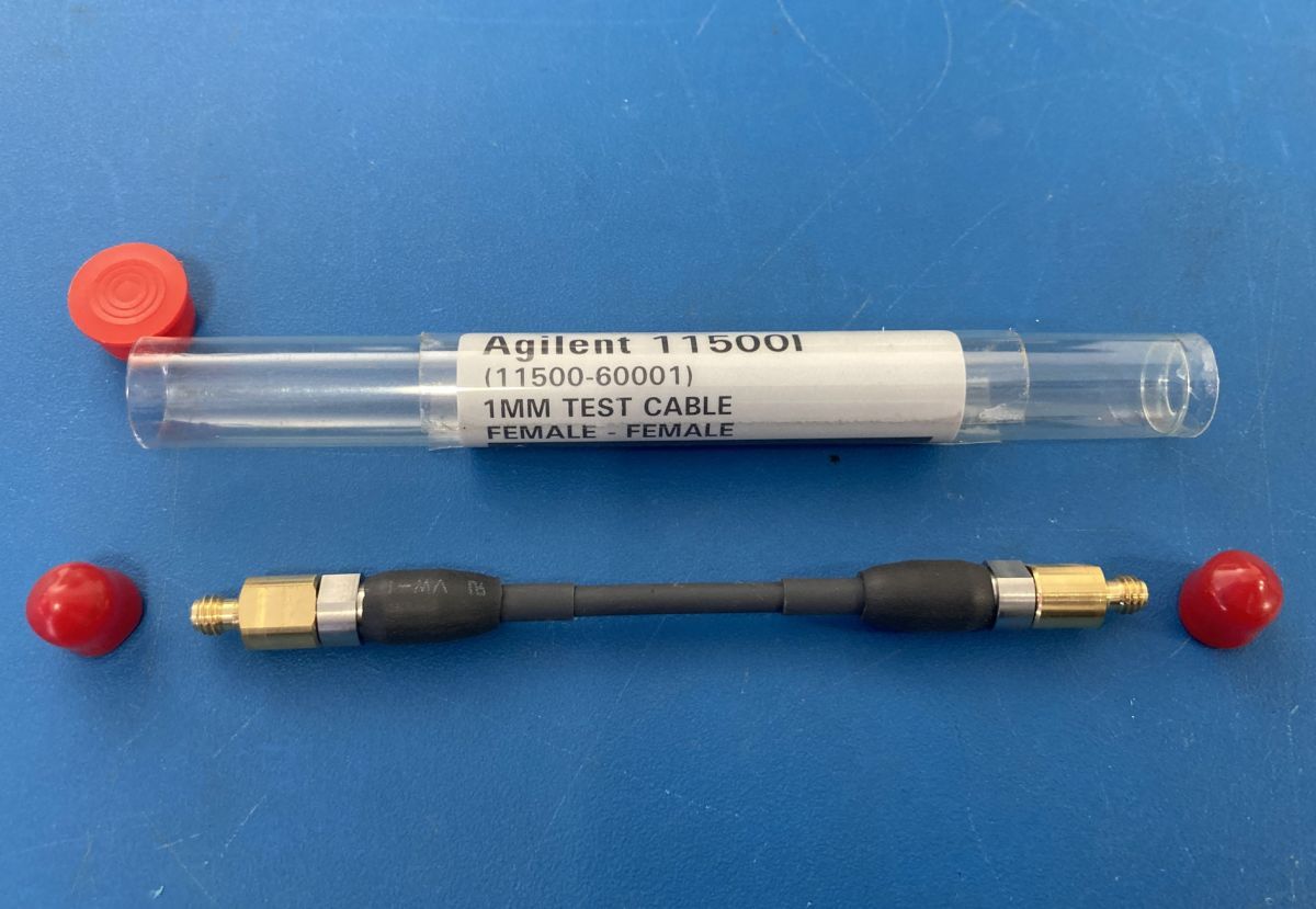 Agilent 11500I Test Port Cable 1.0mm Female to Female 8.8cm DC-110GHz [e1223107162]
