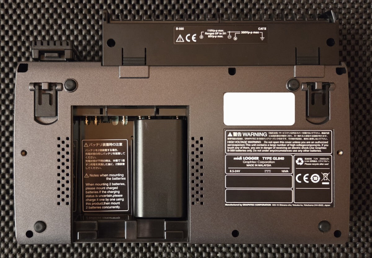 Graphtec GL840-WV High Voltage Data Logger Fully Equipped Wireless LAN and Battery [t1214148189]