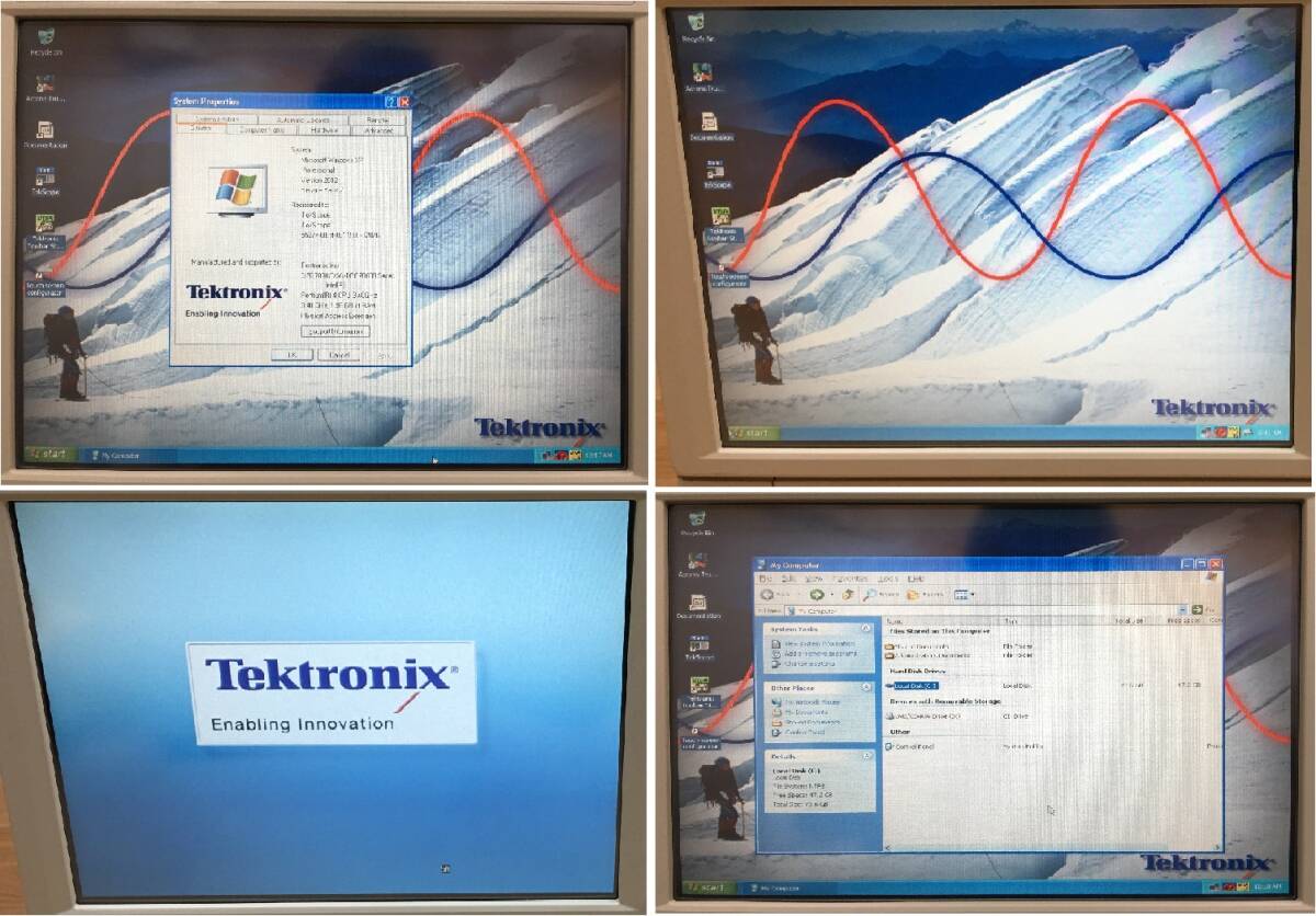 Tektronix DPO7254 Digital Phosphor Oscilloscope 2.5GHz 40GS/s (as-is) [x1188707751]