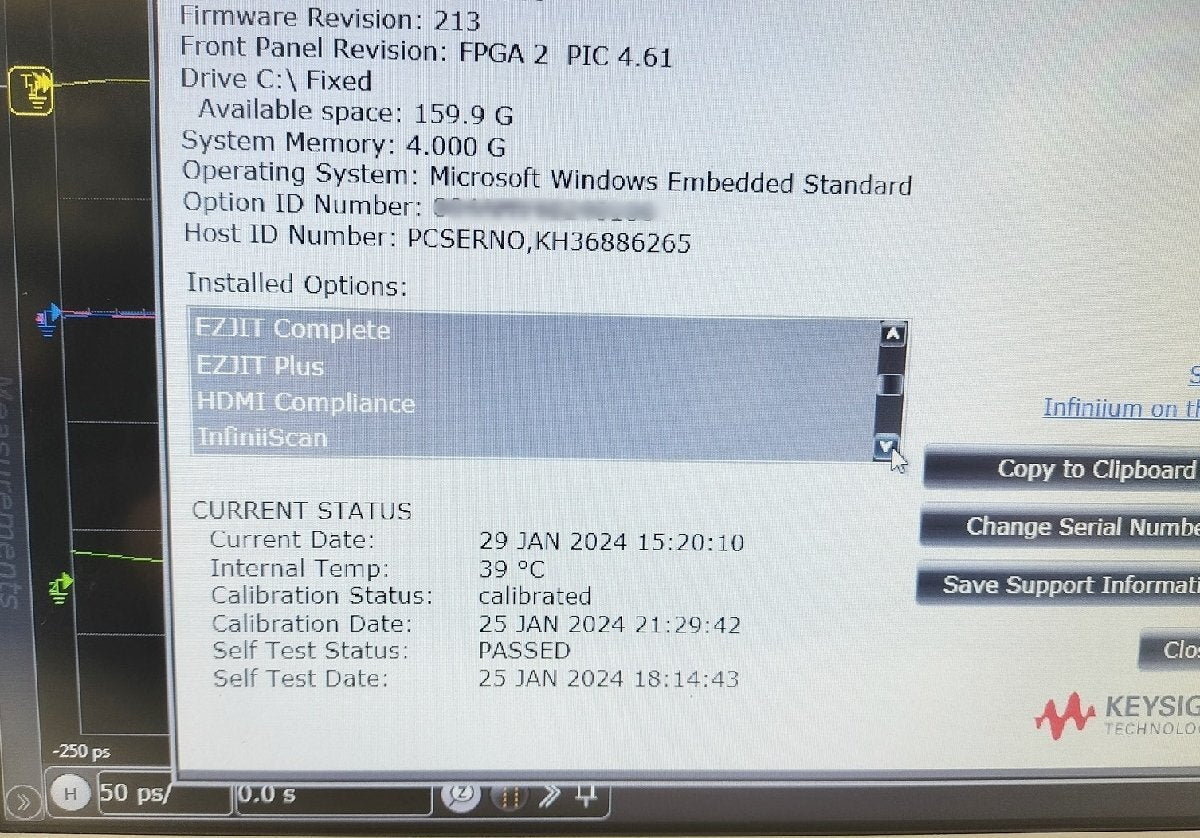 Agilent DSA91204A Infiniium Oscilloscope 12GHz 4ch 40GS/s [k1130863504]