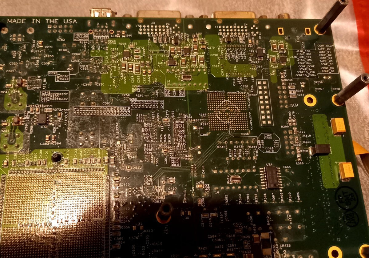 Altera Stratix II GX FPGA Board with USB Blaster (for parts or not working) [t1188163533]
