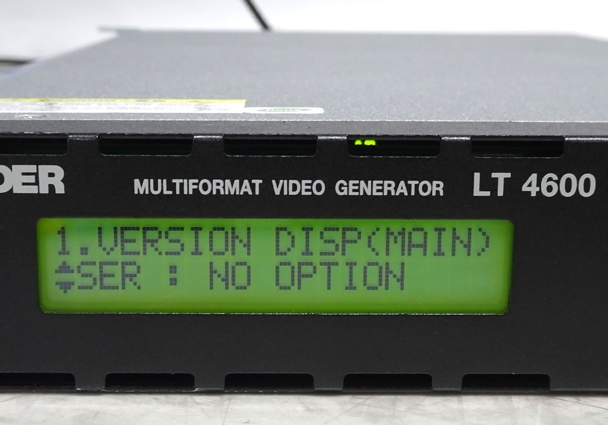 LEADER LT4600 Multi-Format Video Generator SD/HD-SDI [r1186762639]