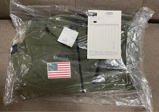 Supreme The North Face Polartec Fleece Jacket Olive M [w1156801561]