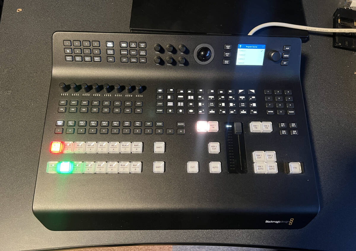 Blackmagic Design ATEM Television Studio Pro 4K Live Switcher 8 Channels 12G-SDI Input [g1246568505]