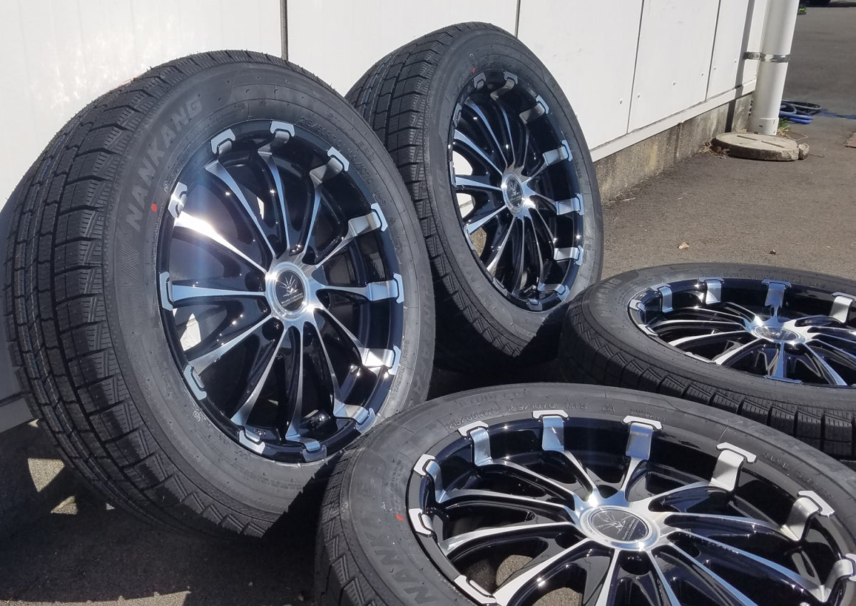 Reliable vehicle inspection compatible product Studless 200 series Hiace BD12 Nankan SNC-1 215/60R17 109/107Q LT 17 inch [g1205502082]