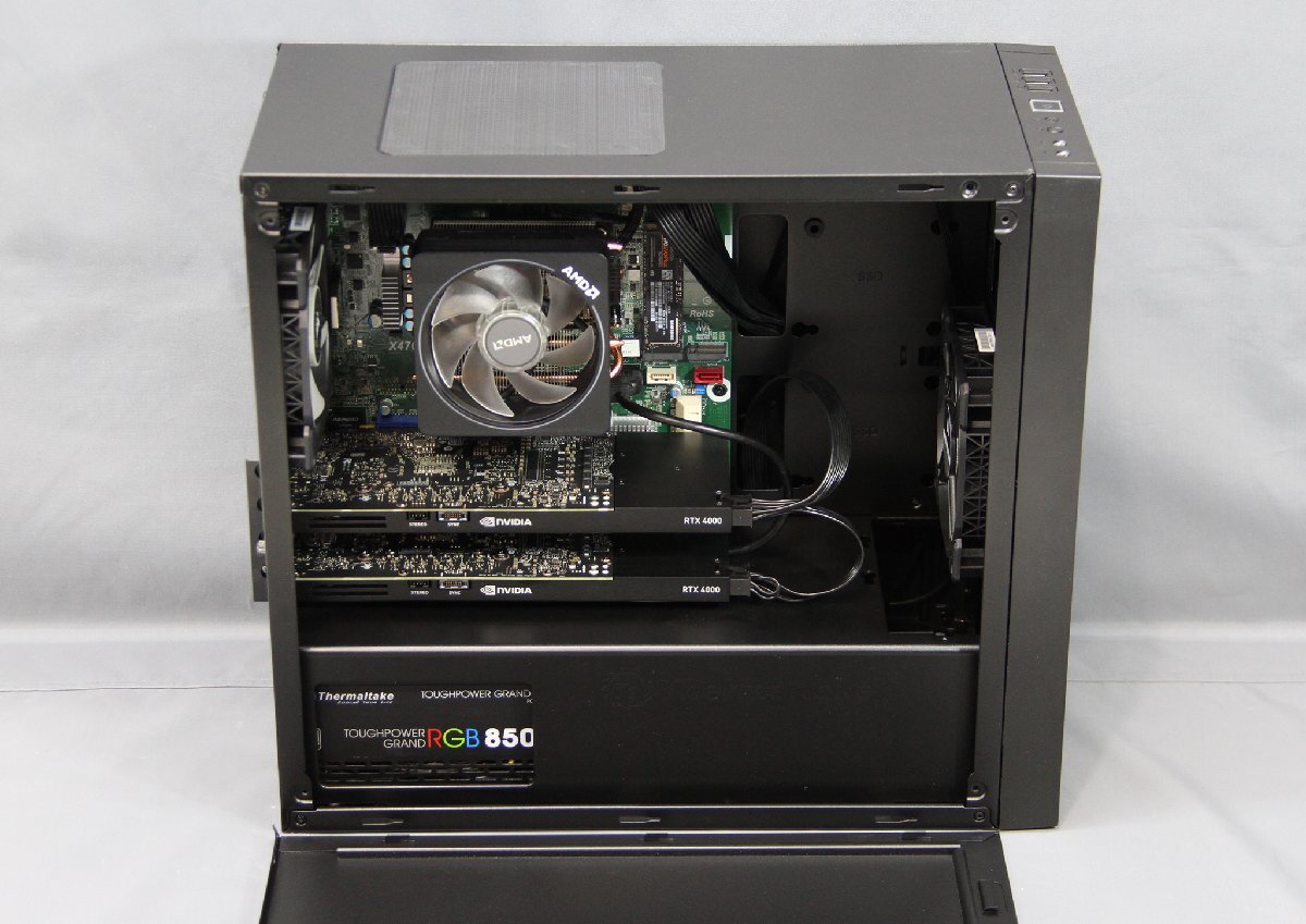NVIDIA Quadro RTX4000 AMD Ryzen7 3800X Custom PC 32GB RAM 1TB SSD 850W Power Supply (for parts or not working) [p1245045329]