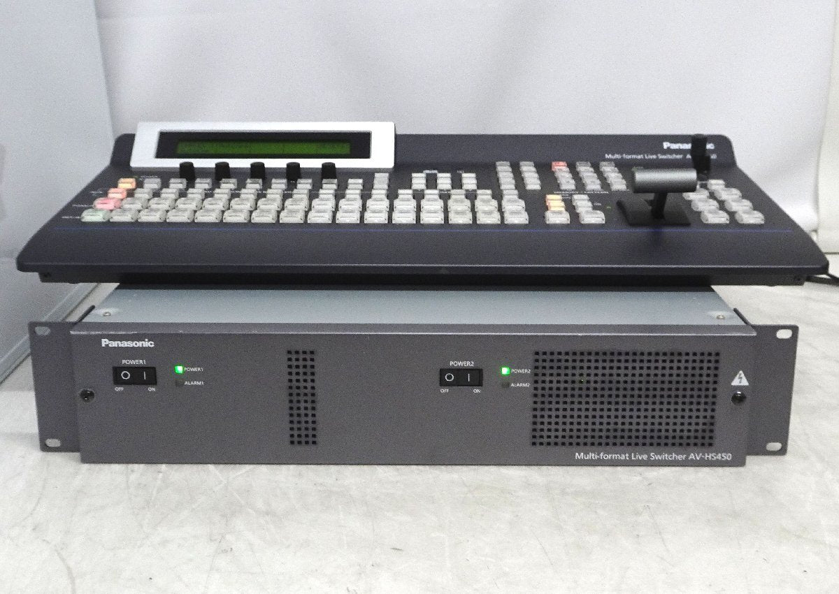 Panasonic AV-HS450 Multi-Format Live Switcher with Control Panel [f1236942031]