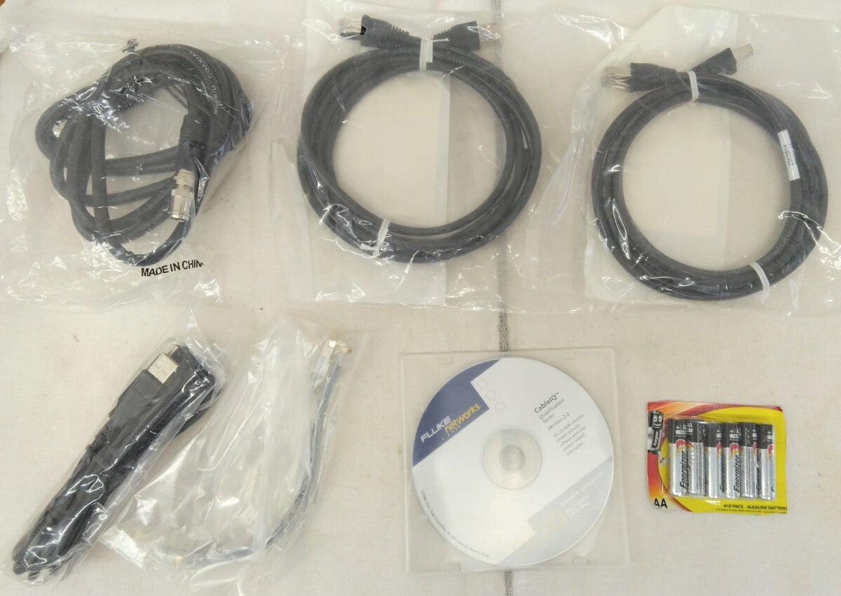 FLUKE Networks CABLEIQ Wiring Verification Tester Cable Analyzer [h1217818031]