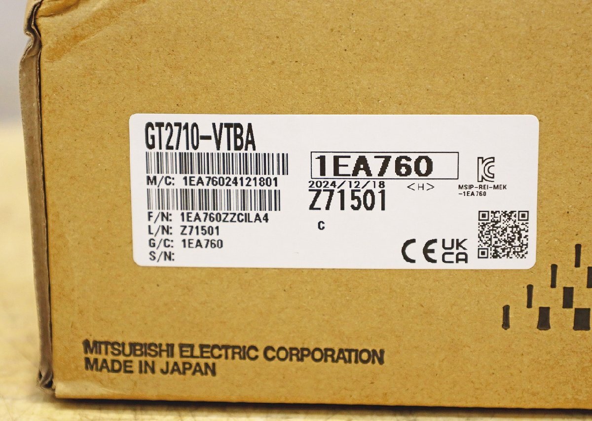 MITSUBISHI GT2710-VTBA Graphic Operation Terminal Display [l1198473175]