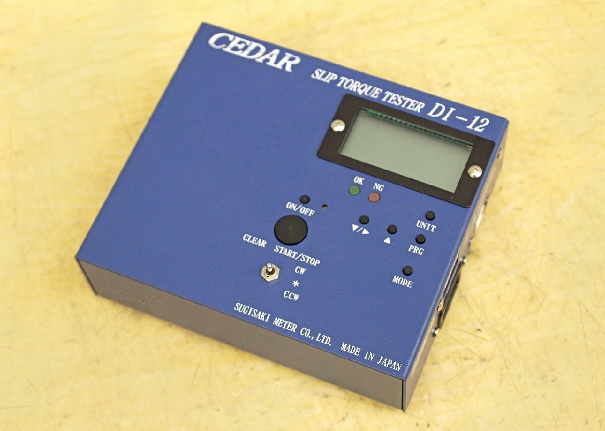 CEDAR Sugisaki Keiki DI-12 Torque Measuring Instrument [s1202956420]