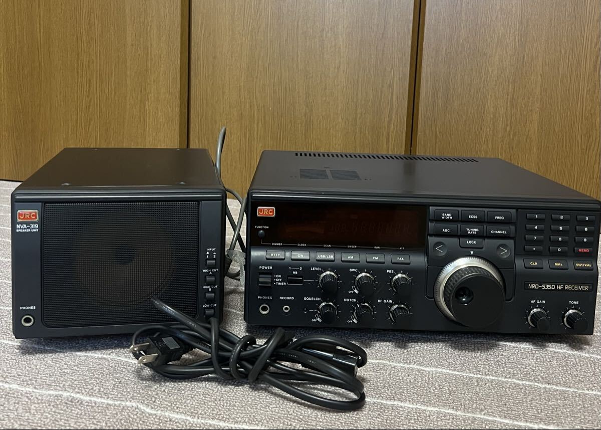 JRC NRD-535D Radio Receiver NVA-319 Speaker Set [g1218438811]