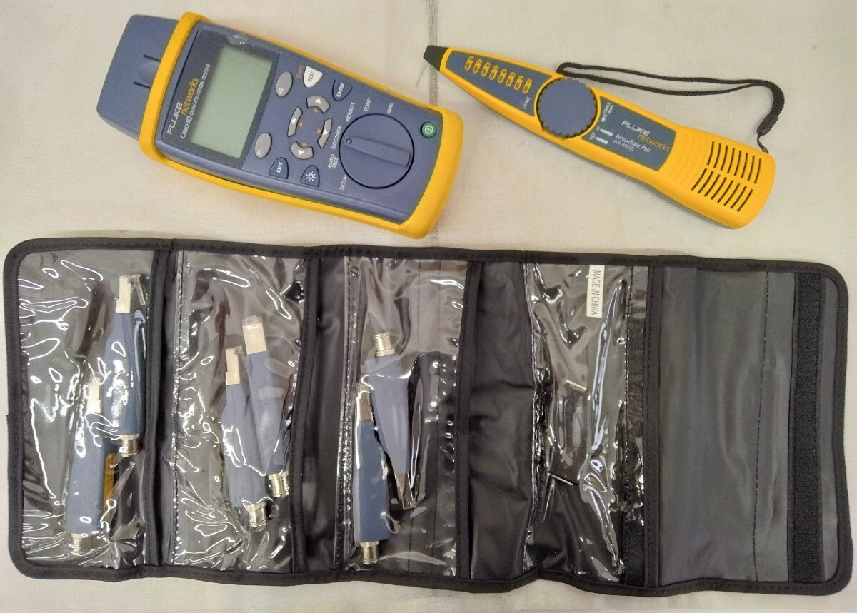 FLUKE Networks CABLEIQ Wiring Verification Tester Cable Analyzer [h1217818031]
