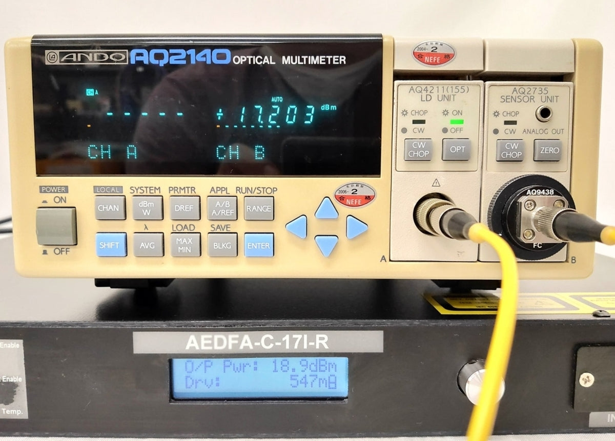 Amonics AEDFA-C-17I-R EDFA Optical Amplifier [h577923490]