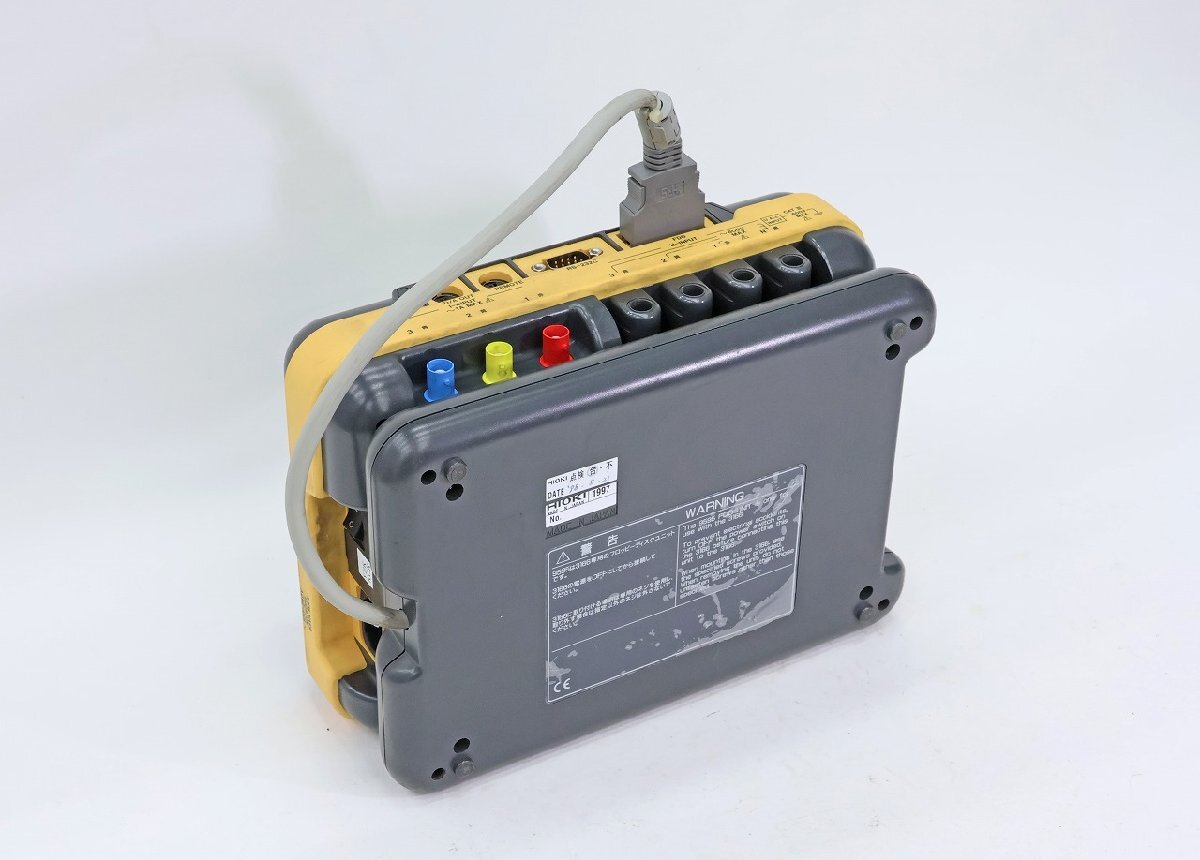 Hioki 5955A26 Clamp-On Power HiTester with 3 Clamp-On Sensors 9291, 2 Clamp-On Sensors 9298, 4 Voltage Cables 9438 [p1235493023]