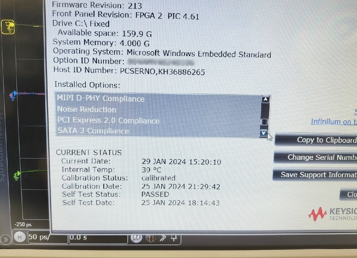 Agilent DSA91204A Infiniium Oscilloscope 12GHz 4ch 40GS/s [k1130863504]