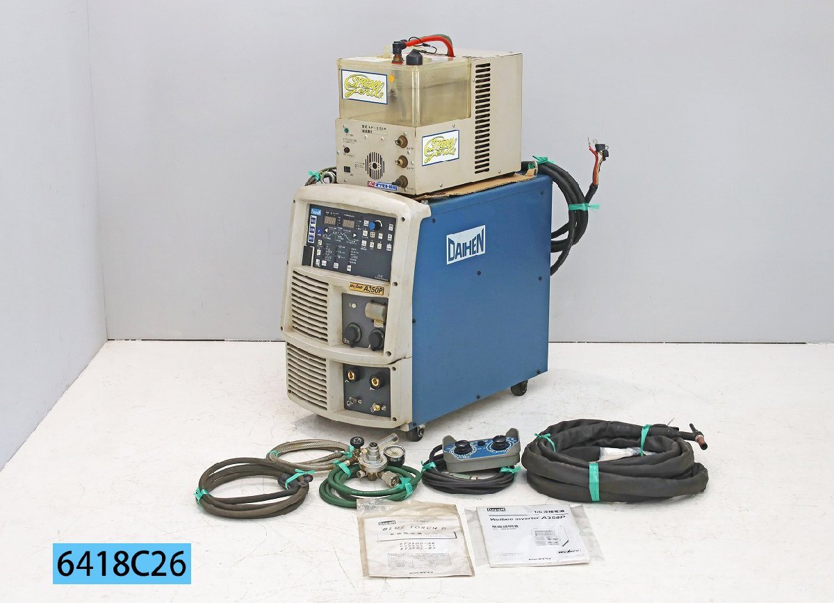 Daihen WB-A350P AC/DC TIG Welder with MP-250B Water Cooling Tank [o1239411235]